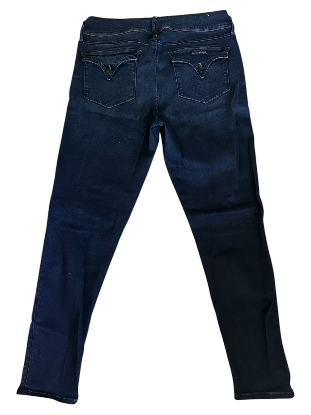 Hudson Women’s Collin Skinny Jeans Dark Blue Size 32